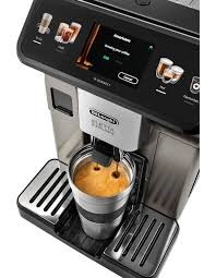 DeLonghi Eletta Explore Connect Fully Automatic Coffee Machine - Black