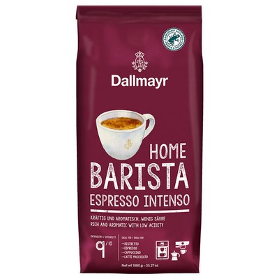 Dallmayr Home Barista Espresso Intenso Coffee Beans 1kg