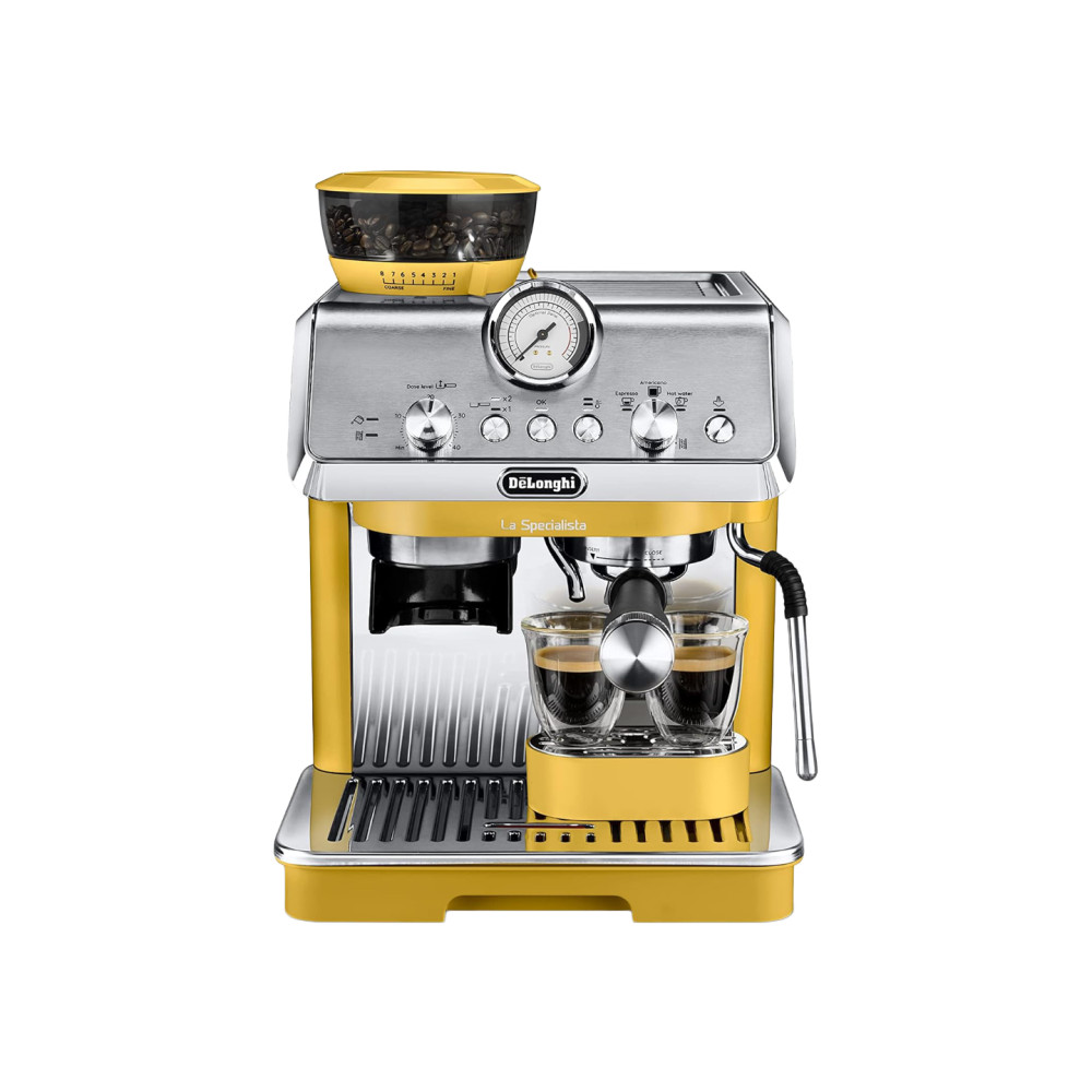 DeLonghi La Specialista Arte EC9155.YE Espresso Coffee Machine - Yellow