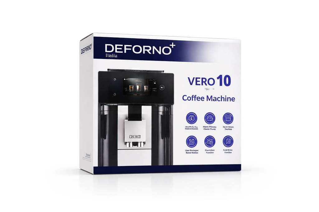 Deforno RED Vero10-Italy Automatic Coffee Machine