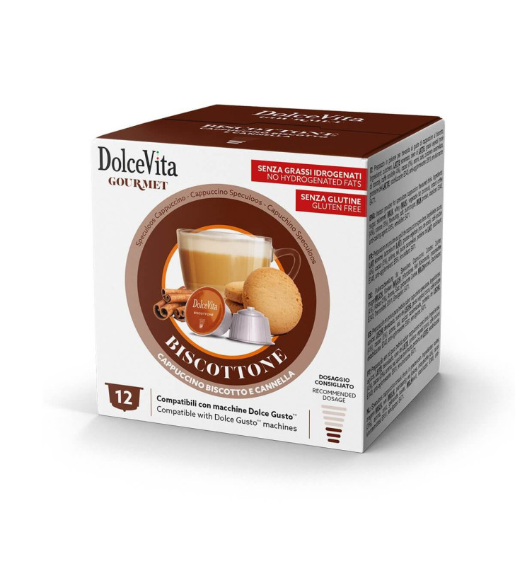 Dolce Vita Biscottone for Dolce Gusto 12 capsules