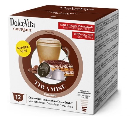 Dolce Vita Cappuccino Tiramisu za Dolce Gusto 12 kapsula