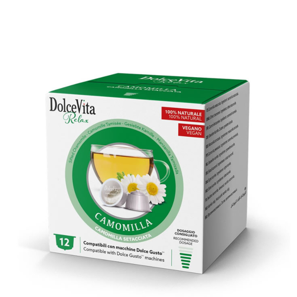Dolce Vita Chamomile tea for Dolce Gusto 12 capsules