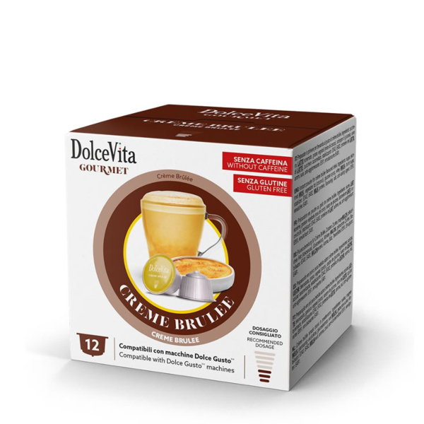 Dolce Vita Creme Brulee for Dolce Gusto 12 capsules