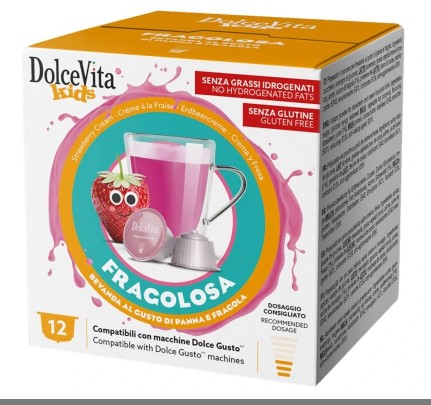 Dolce Vita Fragolosa for Dolce Gusto 12 capsules
