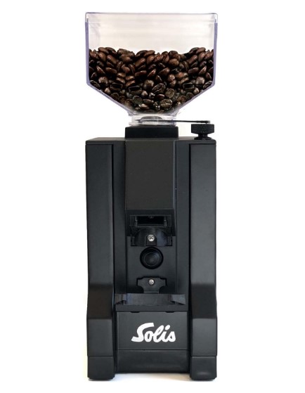Solis Eureka Mignon Mill 1663 Electric Coffee Grinder - Coffee Grinder - 22 Grinding Levels - Compact Design - 250 g Capacity - Black