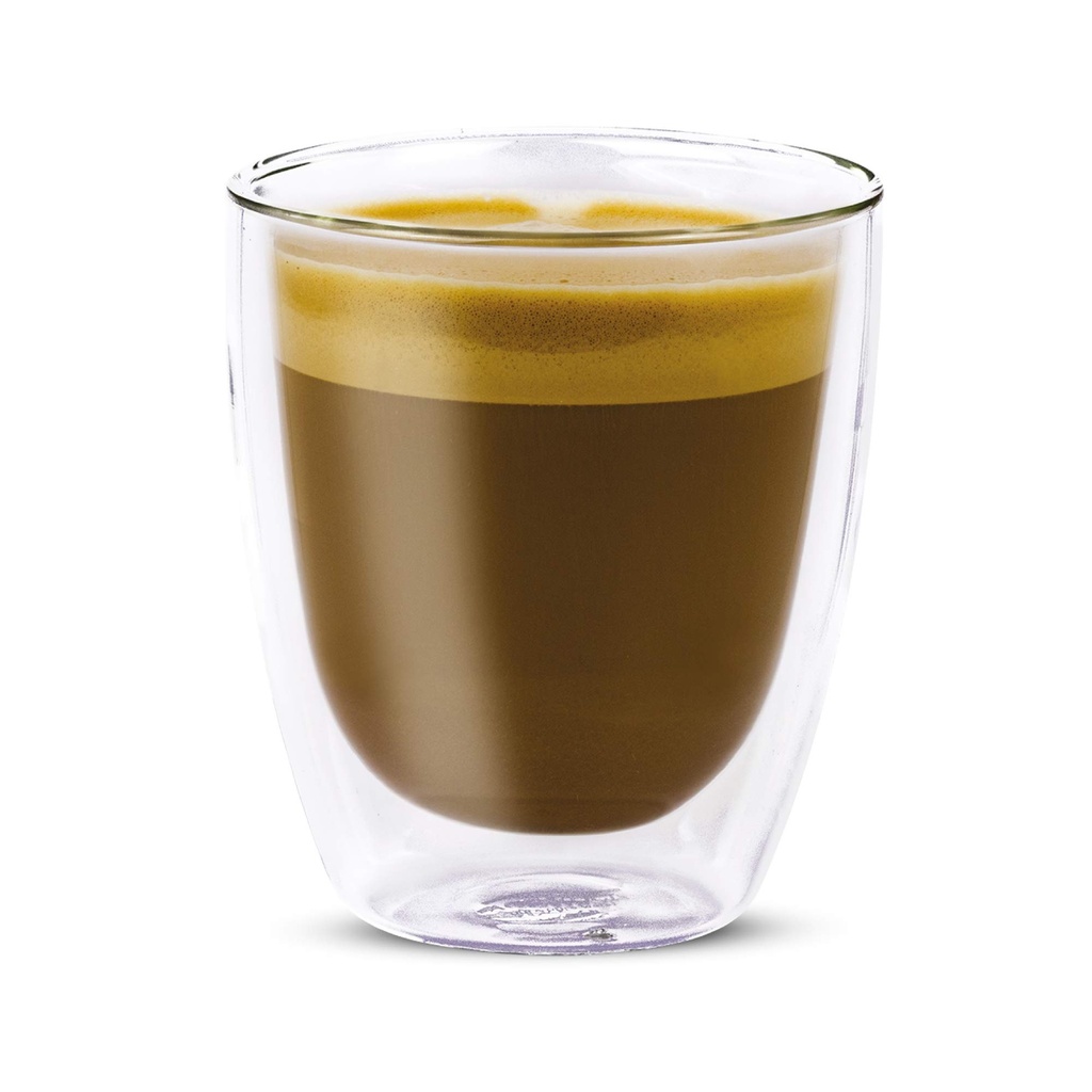 Spice and soul Espresso Coffee Cups , Double Wall, Clear Glass 1pcs