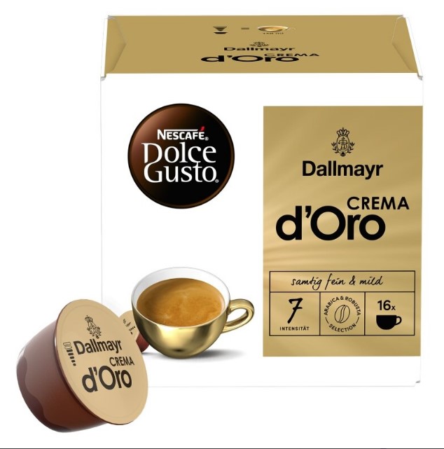 DolceGusto Dallmayr Crema Intensity (7)  - 16 Capsules