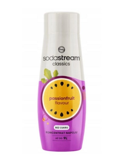 SodaStream Syrup Zero Sugar Passionfruit - 440ml