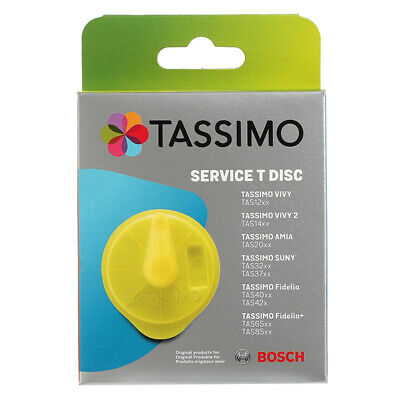 TASSIMO Descale Capsule Yellow ( VIVY - VIVY2 - AMIA - SUNY - FIDELIA - FIDELIA+ )
