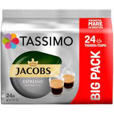 TASSIMO coffee BIGPACK Jacobs Ristretto - 24 Capsules