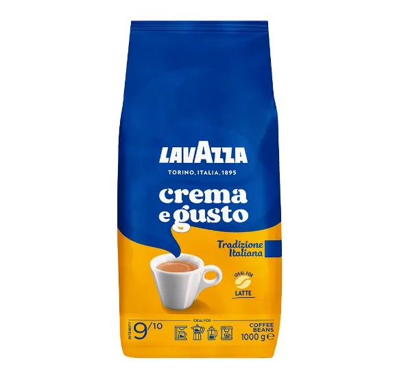 Lavazza - Whole Beans - Crema E Gusto Tradizione - 1 Kg (ARABICA 30 - ROBUSTA 70)