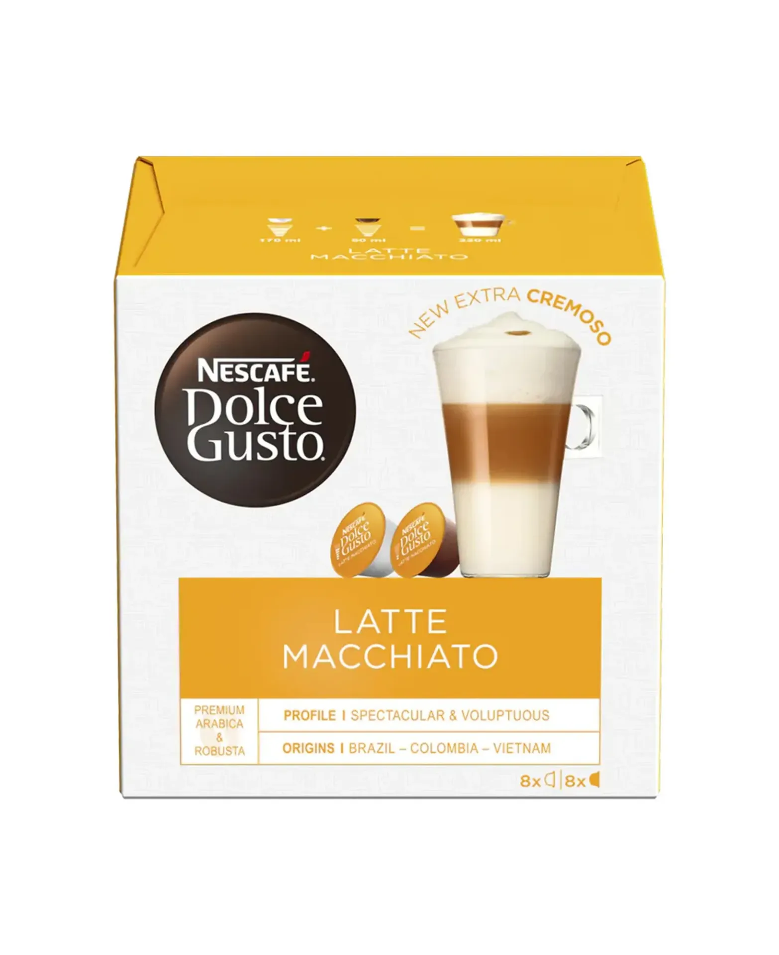 Dolce Gusto Latte Macchiato 16 caps