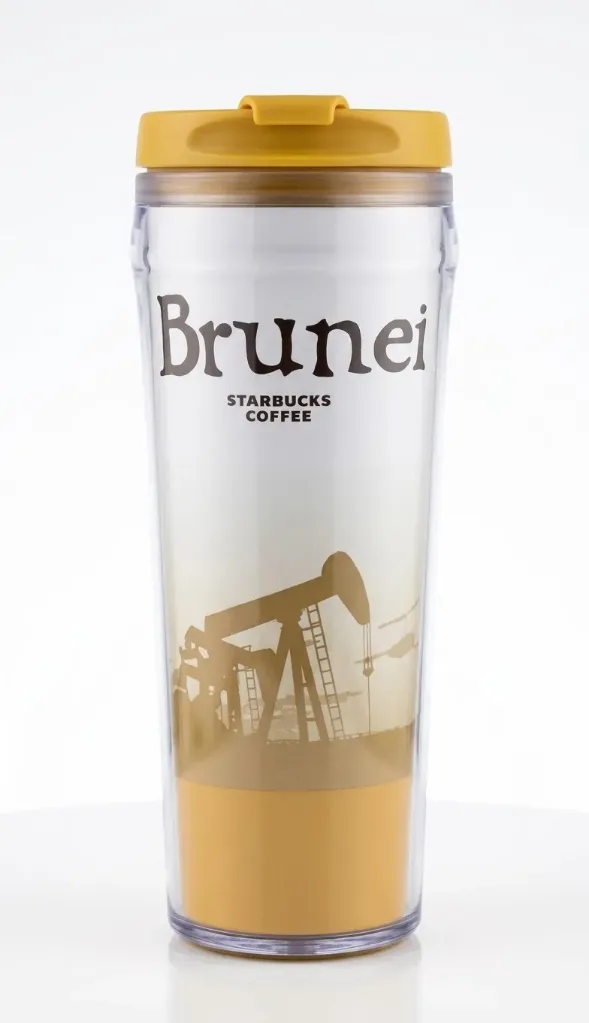 Starbucks Icon Series -  travel tumbler - Brunei Darussalam - 355ml