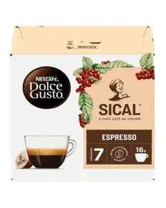 DolceGusto Capsules Sical Espresso - Intensity 7