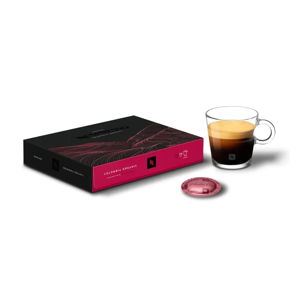 Professional Nespresso Colombia Organic Capsules 50 units