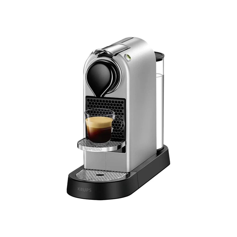 Nespresso capsule machine CitiZ silver