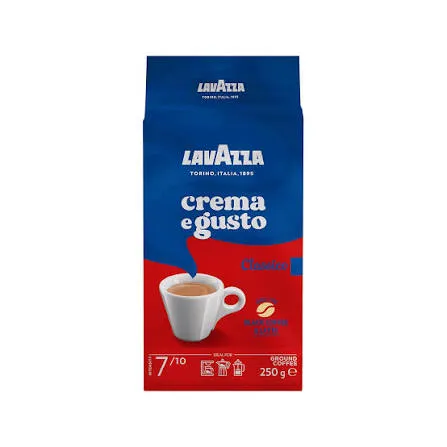 Lavazza espresso coffee crema e gusto - ground 250g