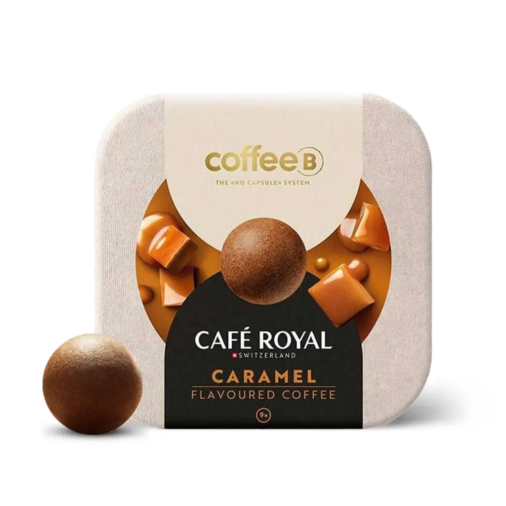 CoffeeB Café Royal Caramel Coffee Balls - 9 balls