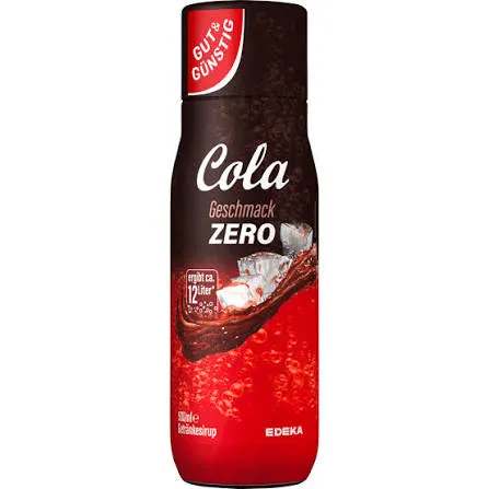 Cola Zero Sirup – Gut & Günstig – 500ml