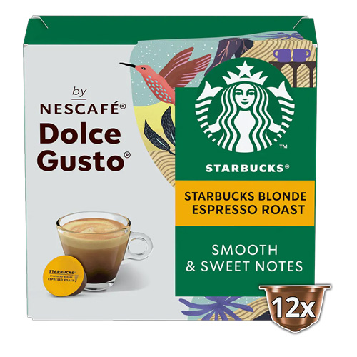 DolceGusto Starbucks Espresso Blonde Roast - Intensity 6