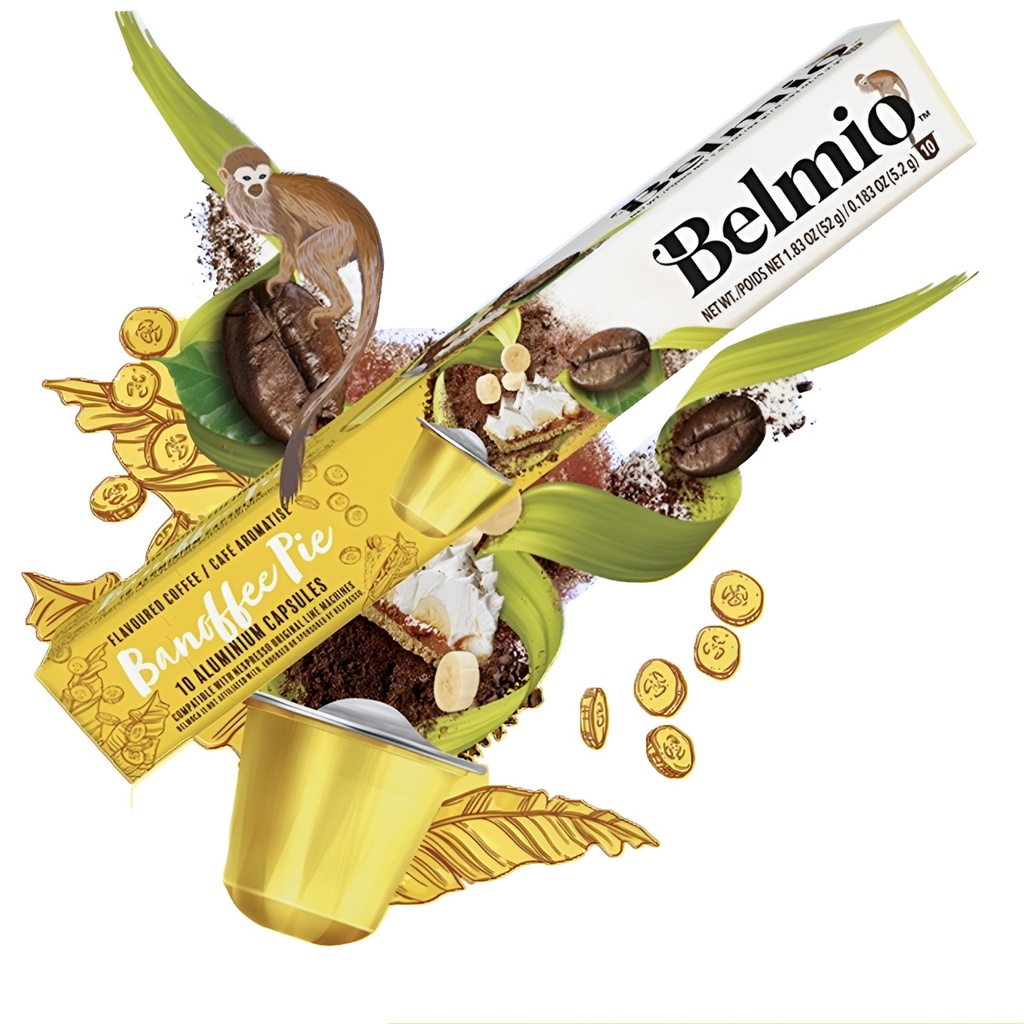 Coffee capsules Belmio Banoffee Pie, 10 pcs.