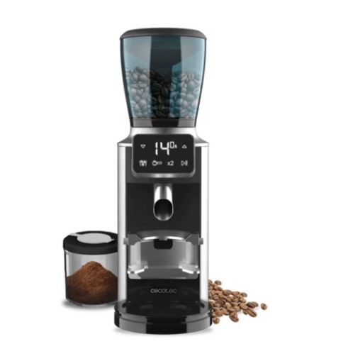 Cecotec SteelMill Touch 200W Coffee Grinder