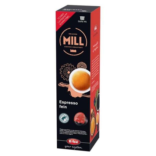 MR & MRS MILL Espresso fein- K-fee