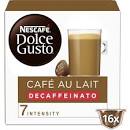 Dolce Gusto Café Au Lait DECAFFEINATO 16 Capsules.