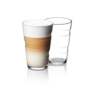 Nespresso View collection Glass Latte Cup - 1Pcs