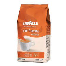 LAVAZA Coffee Beans COFFEE CREMA GUSTOSO, Int. 9/10, 1000 g