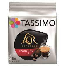 TASSIMO coffee Capsules Lor Espresso Intensity(7) - 16 Capsules