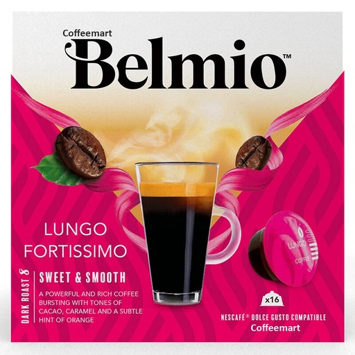 Belmio DolceGusto Lungo fortissimo capsules