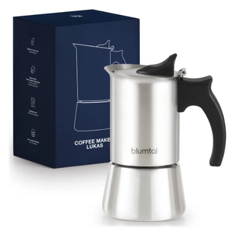 Blumtal Moka Pot stainless steel 10cups
