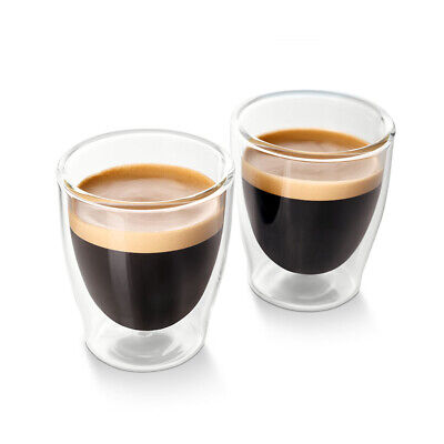 Tchibo Caffè Crema glasses, double-walled, modern design, hot and cold 1pcs