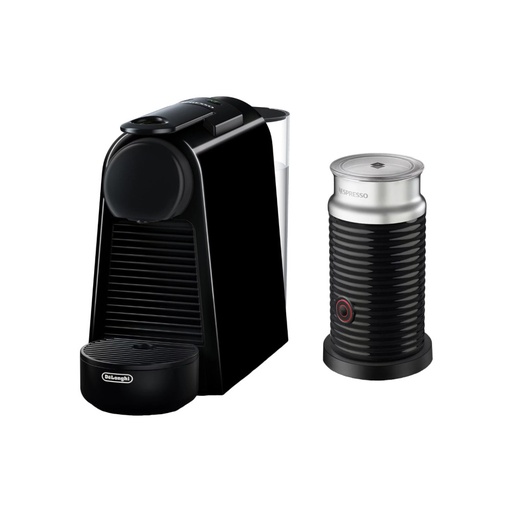 NESPRESSO MACHINE ESSENZA DI MINI (Aeroccino 3) - BLACK - DELONGHI