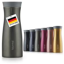 Blumtal Thermo Mug -  practical quick press closure, 360° drinking opening, available in 6 colors - Green